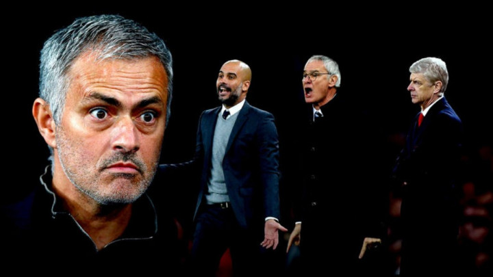 Rekor Pertemuan Mourinho vs 6 Pelatih Beken di Liga Primer Inggris