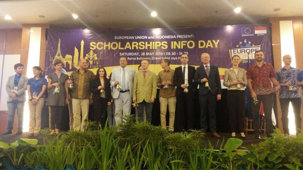 Gelaran hari Informasi Beasiswa Uni Eropa-Indonesia (Foto: Sonya Michaella/MTVN)