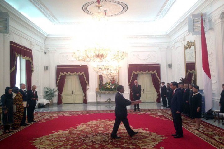Presiden Jokowi Terima Surat Kepercayaan 8 Dubes