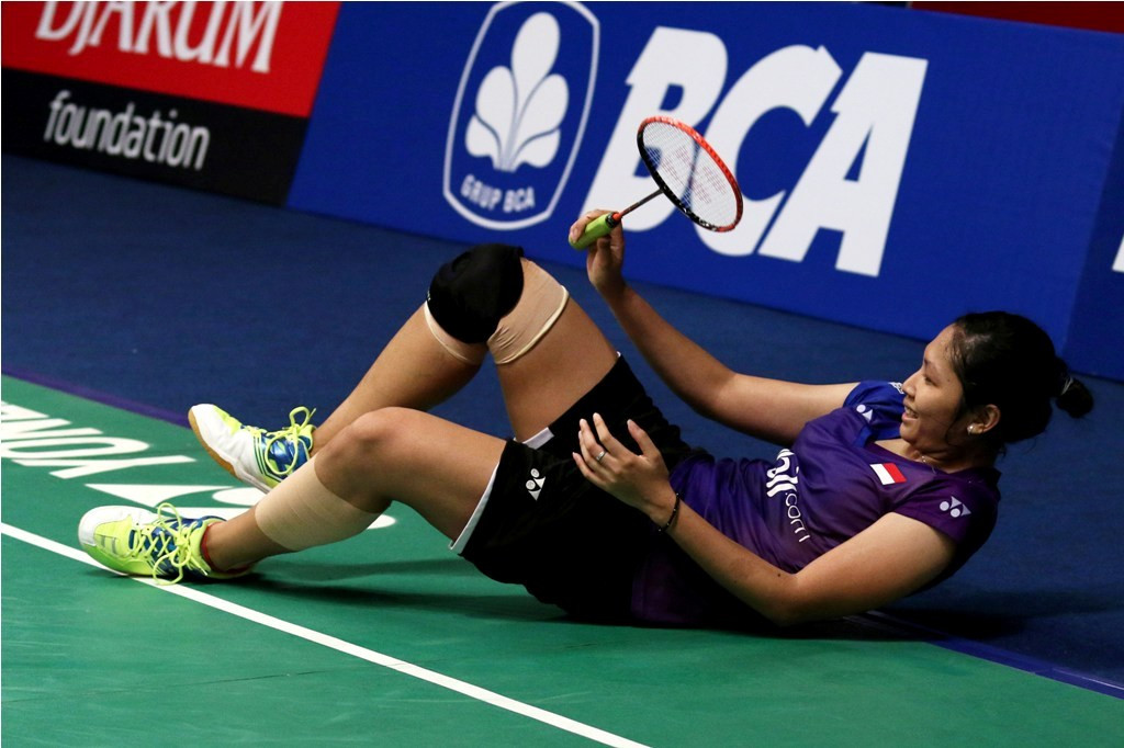 Tunggal putri Indonesia Linda Wanifanetri (Foto: Humas PBSI)