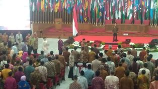 Presiden Jokowi Hadiri Peringatan Hari Lahir Pancasila