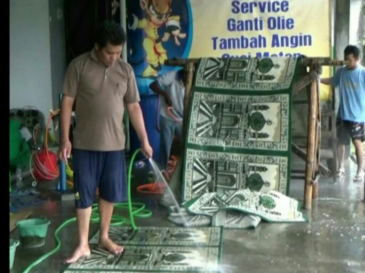 Order Melimpah, Jasa Cuci Karpet di Yogya Tolak Pelanggan
