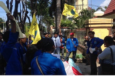 Peringati Hari Lahir Pancasila, Mahasiswa Gelar Aksi Usir Lapindo