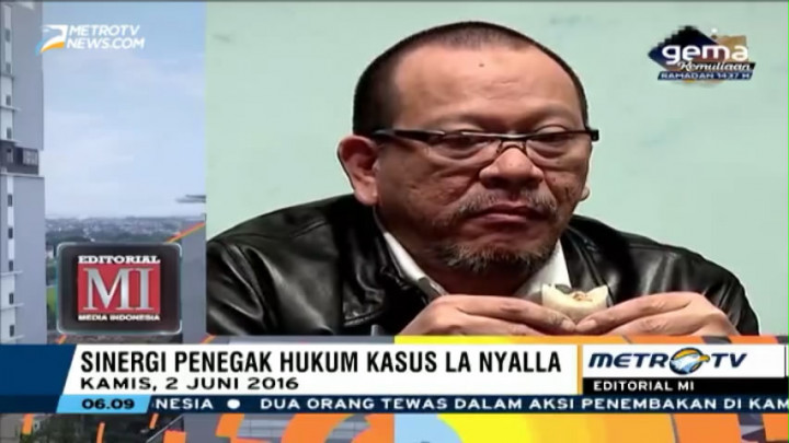 Sinergi Penegak Hukum di Kasus La Nyalla