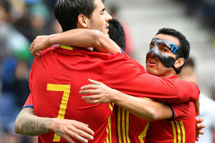 Spanyol Hempaskan Korsel 6-1