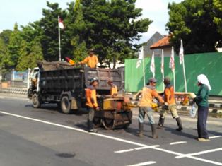 Perbaikan Jalan Pantura Kendal Dipercepat