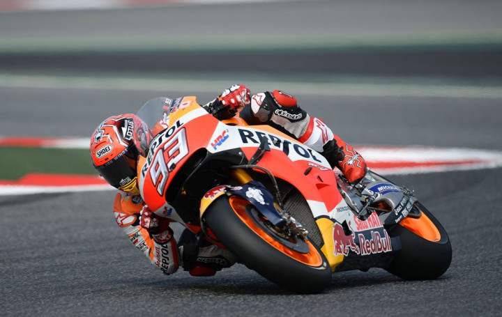 Marquez Start Terdepan di MotoGP Catalunya