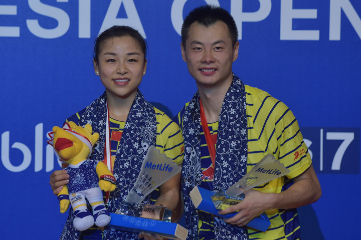 Xu Chen/Ma Jin Pertahankan Gelar Ganda Campuran