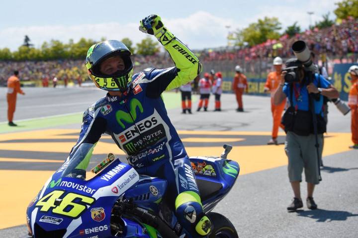 Rossi Dedikasikan Kemenangan untuk Luis Salom