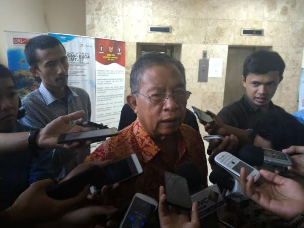 Menko Perekonomian Darmin Nasution (MTVN/Eko Nordiansyah)
