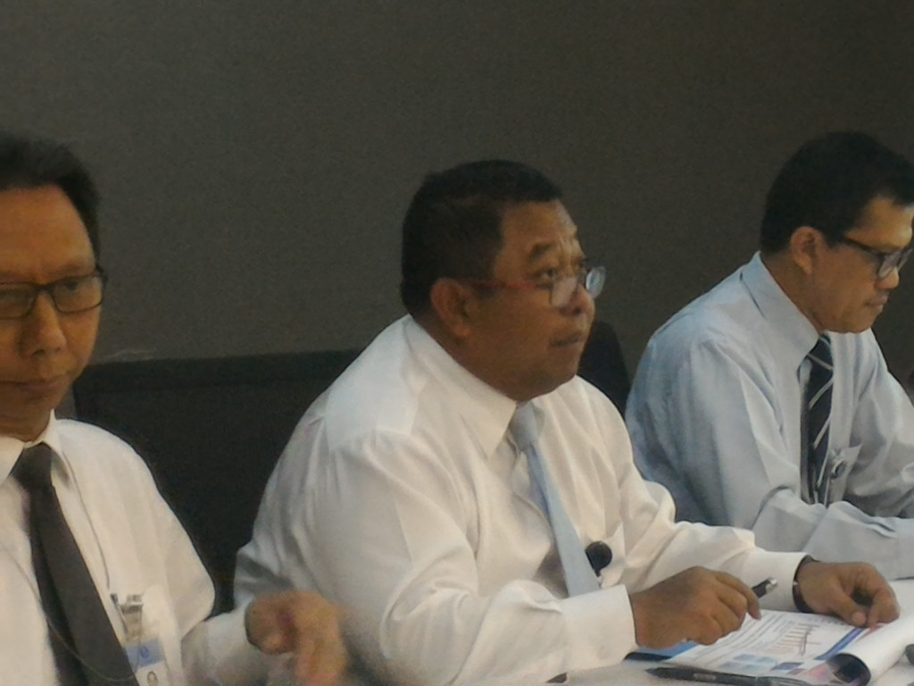 Direktur Eksekutif Kepala Departemen Pengelolaan Uang BI, Suhaedi MTVN / Eko N. 