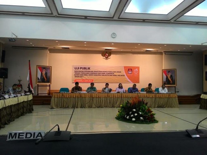 Dua Peraturan KPU Diuji Publik Hari Ini