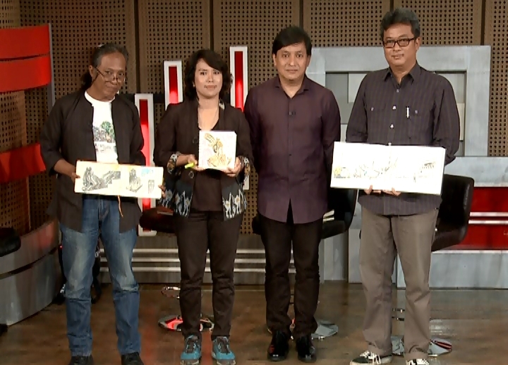 Bercerita Melalu Sketsa