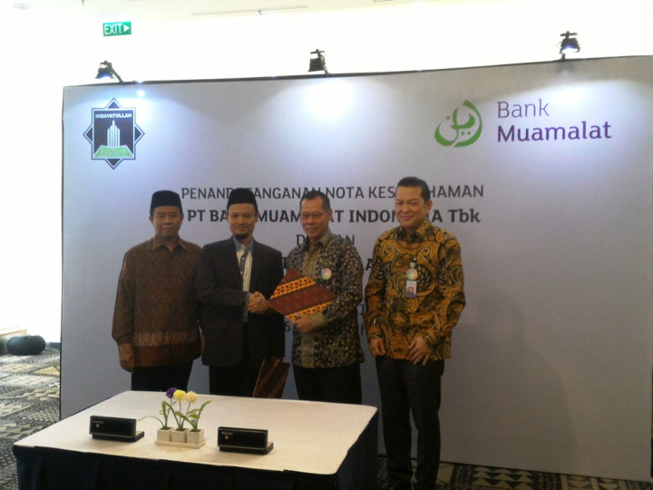 Bank Muamalat Gelontorkan Rp500 Miliar ke DPP Hidayatullah