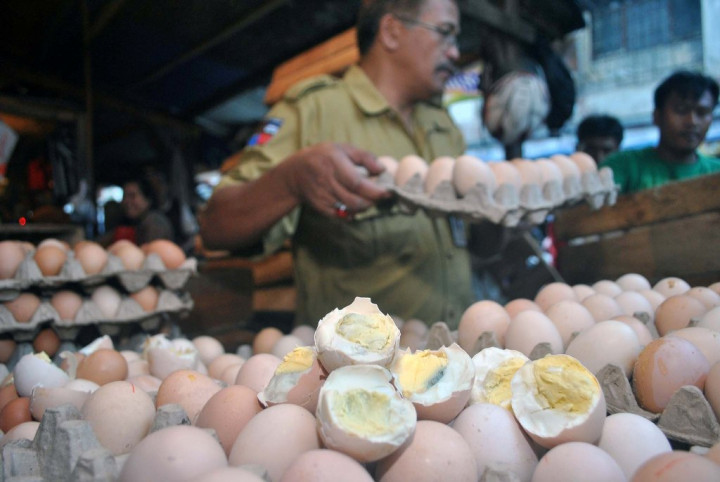 Lagi, Ribuan Telur Busuk Ditemukan di Pasar Bogor