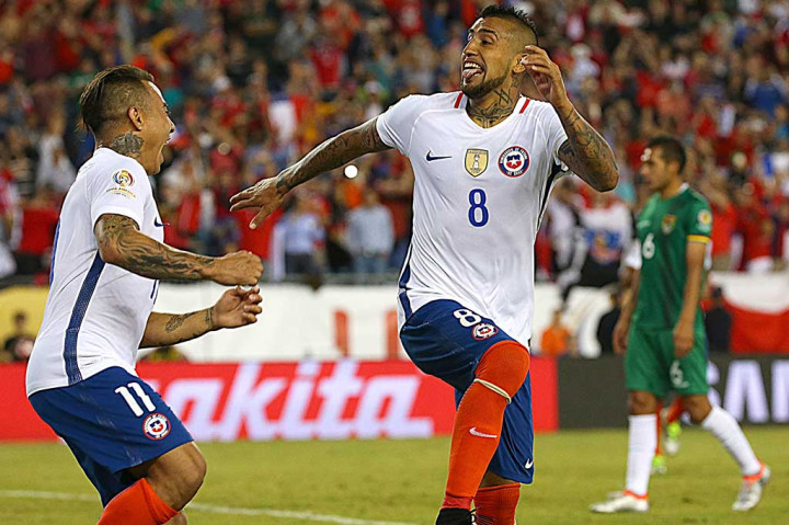 Penalti Vidal Antar Chile Tekuk Bolivia