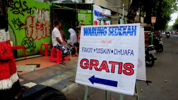 Warung Sedekah di Kudus Sediakan 200 Porsi Makan Gratis