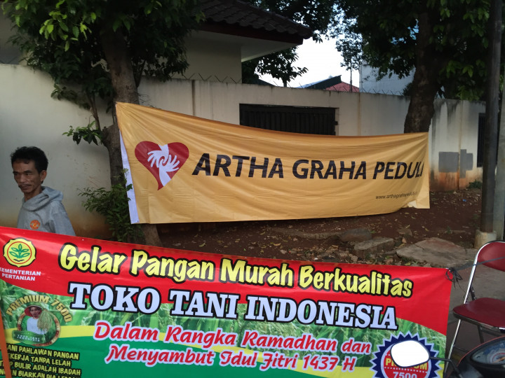 Artha Graha Jual Sembako Rp25.000 di Operasi Pasar