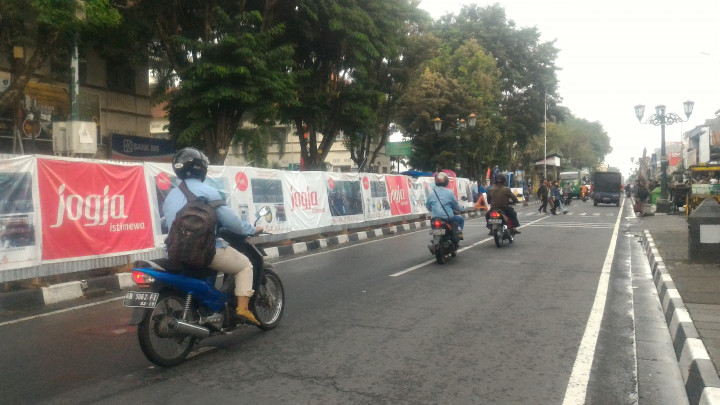 Proyek Revitalisasi Malioboro Dihentikan saat Libur Lebaran