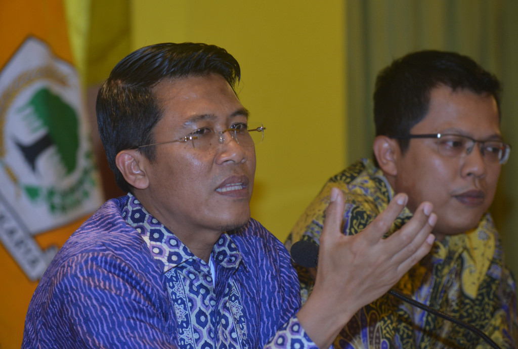 Anggota Komisi II DPR M Misbakhun. MI/MOHAMAD IRFAN.