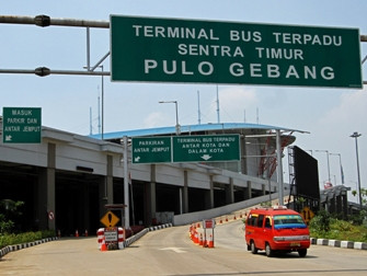 Terminal Pulo Gebang Diresmikan sebelum Lebaran