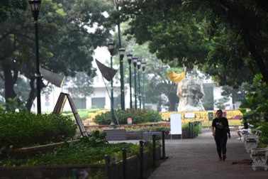 PKL Taman Suropati akan Ditertibkan