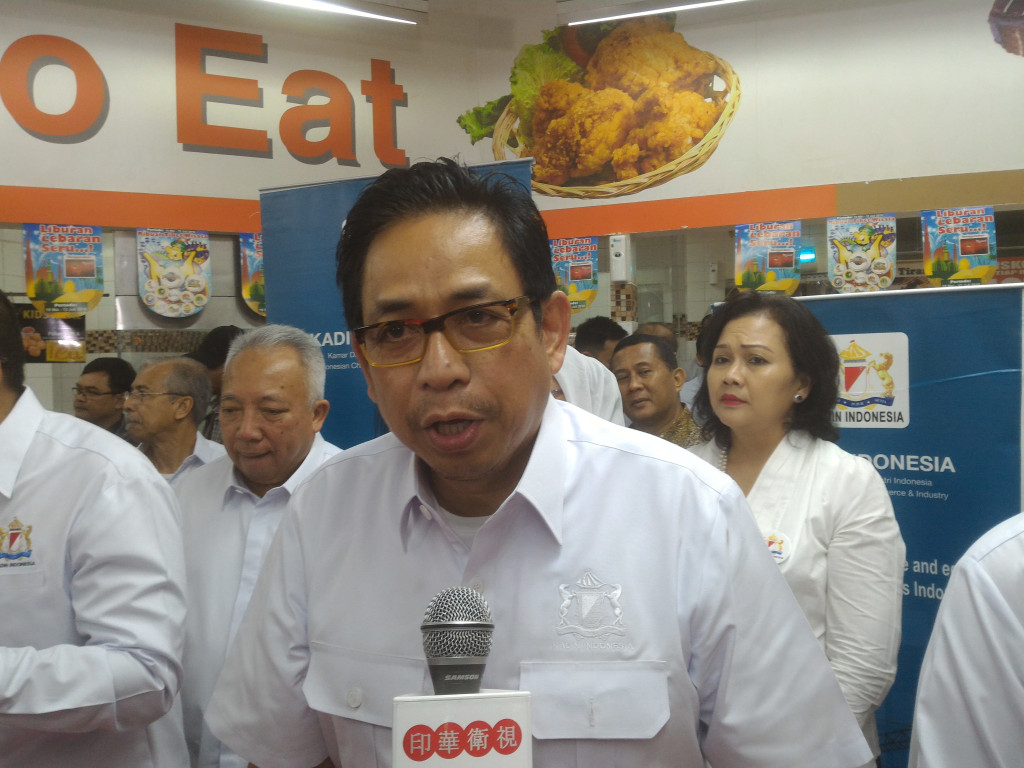 Wakil Ketua Umum Kadin Bidang Industri Pangan Strategis, Juan Permata Adoe. MTVN/Eko N.