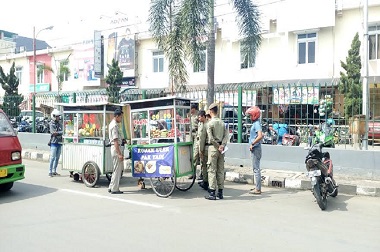 PKL Ditegaskan tak Berjualan sebelum Pukul 4 Sore