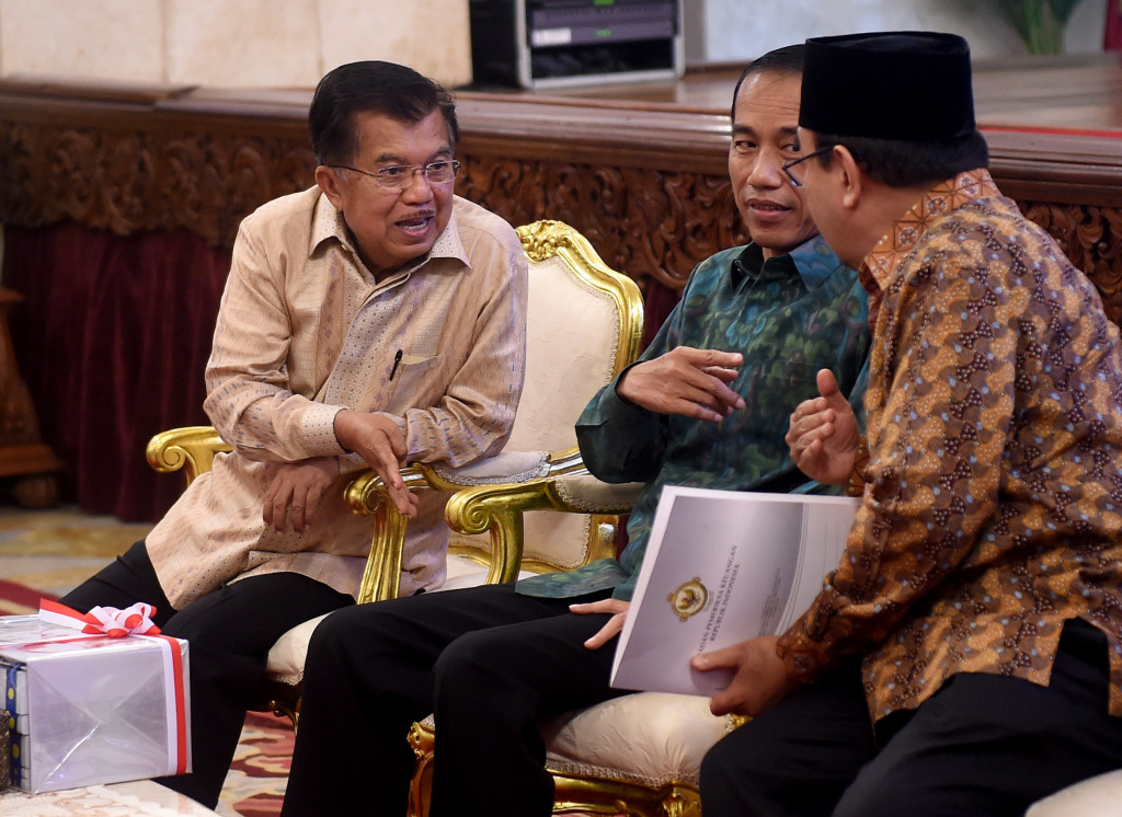 Wapres Jusuf Kalla. ANTARA FOTO/Setpres Cahyopus.