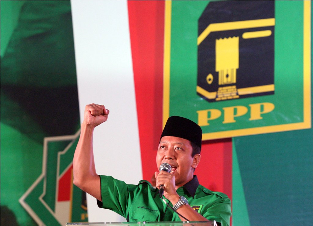 Ketua Umum DPP PPP Romahurmuziy (MI/Adam Dwi)