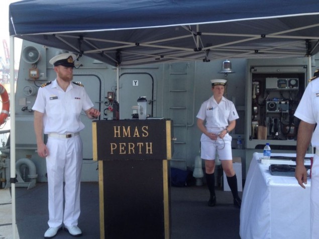 Australian Navy Commemorates Battle of Sunda Strait