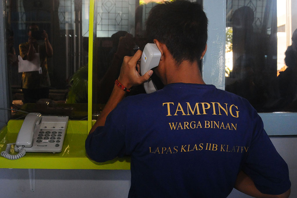 Lapas Klaten Sediakan Layanan Telepon Gratis