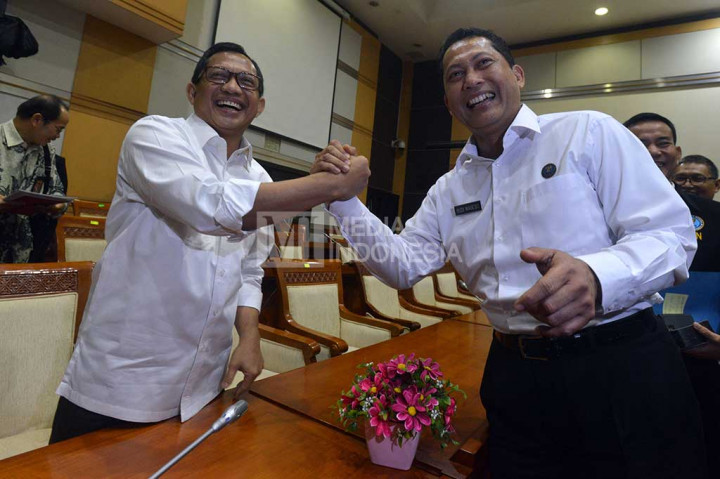 Salam Komando Tito Karnavian dan Budi Waseso