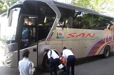 Belasan Bus di Terminal Giwangan tak Laik Jalan