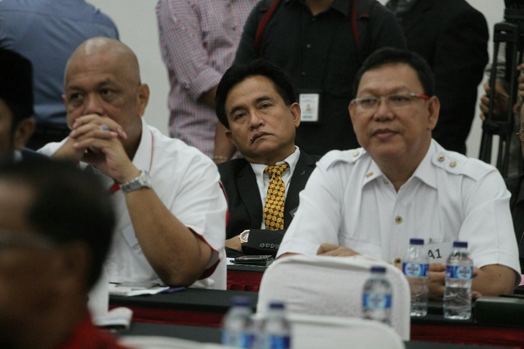 Yusril Ihza Mahendra. MI/Arya Manggala.