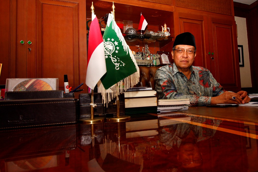 Ketua Umum Pengurus Besar Nahdlatul Ulama (PBNU), K.H. Said Aqil Siradj. Foto: MI/Galih Pradipta