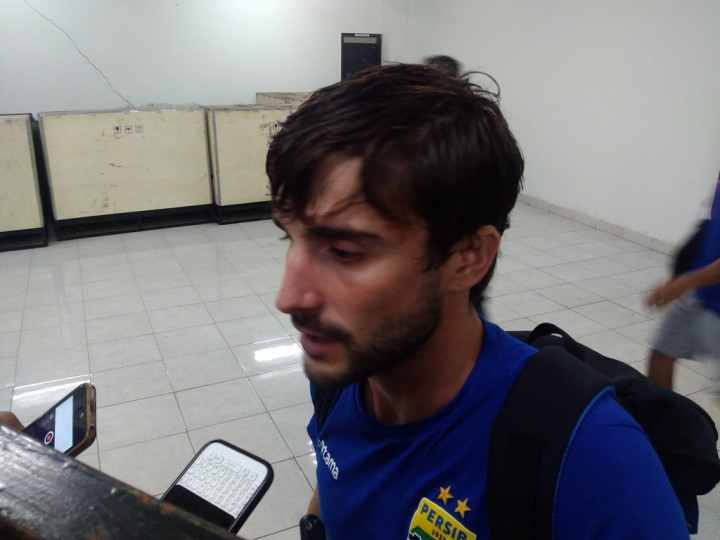 Pugliara Semringah Cetak Gol Perdana pada Debut Persib di GBLA