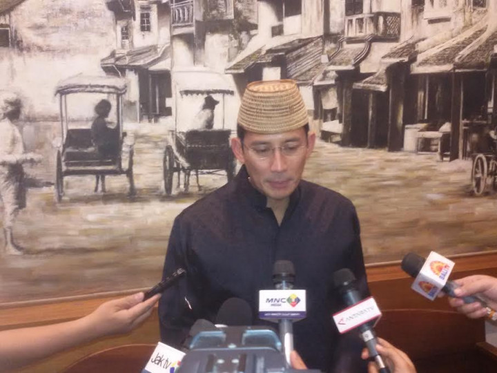 Sandiaga Uno Klaim Didukung 50% Warga Jakarta