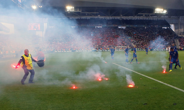 Buntut Pelemparan Flare, Kroasia Didenda Rp1,5 Miliar