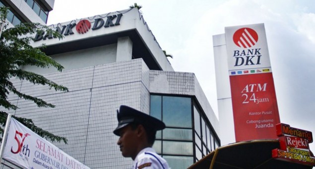 Gedung Bank DKI. (Foto MI Atet).