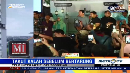 Takut Kalah Sebelum Bertarung