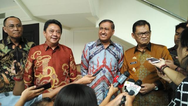 PMTI bertemu Wapres Jusuf Kalla, Kamis 23 Juni/MTVN/Dheri Agriesta