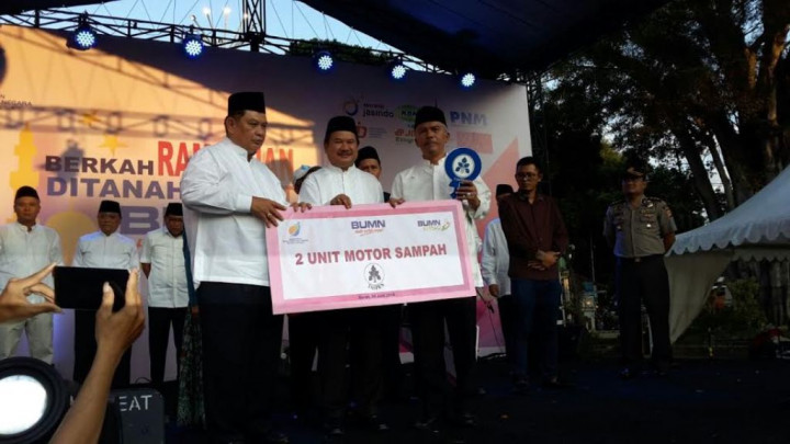 Kementerian BUMN dan Taspen Gelar Operasi Pasar di Garut