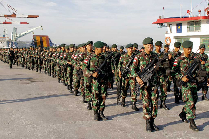 Kedatangan Satgas Pantas RI-RDTL