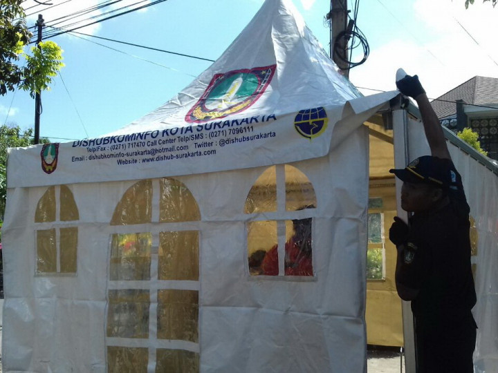 Ada Tukang Pijat dan Wifi di Posko Mudik Kota Solo