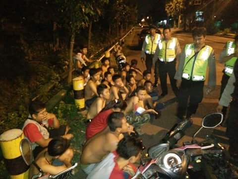 19 Pemuda dan 1 Wanita Digiring ke Polres Gresik