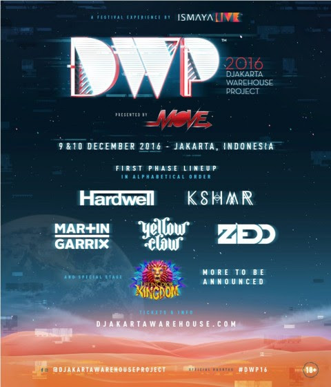 Several International DJs to Perform in DWP 2016