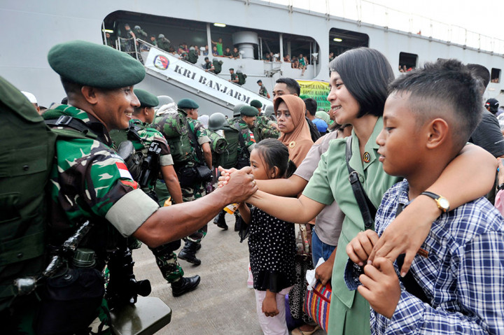 Pasukan Penjaga Perbatasan RI-PNG Diberangkatkan