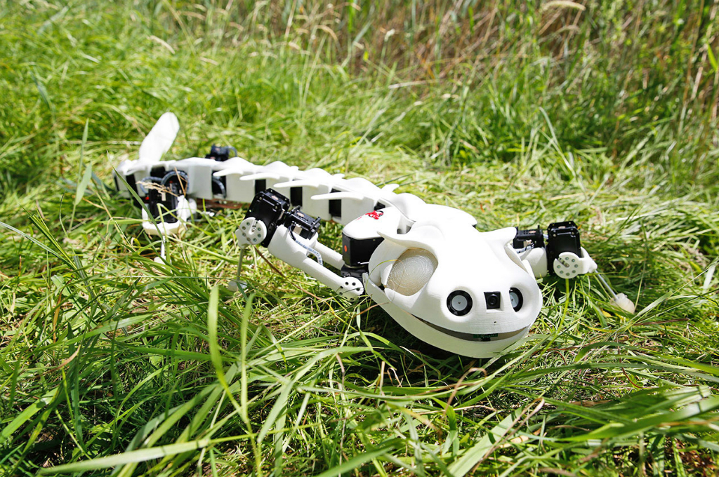 Swiss Federal Institute of Technology atau EPFL memperkenalkan robot salamander, Pleurobot.