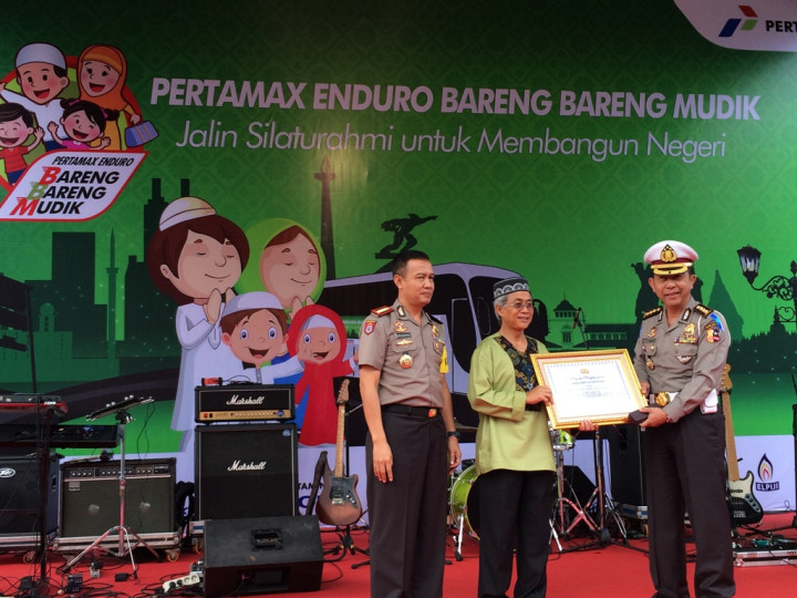 Pertamax Enduro Antar 4.900 Pemudik ke 33 Kota